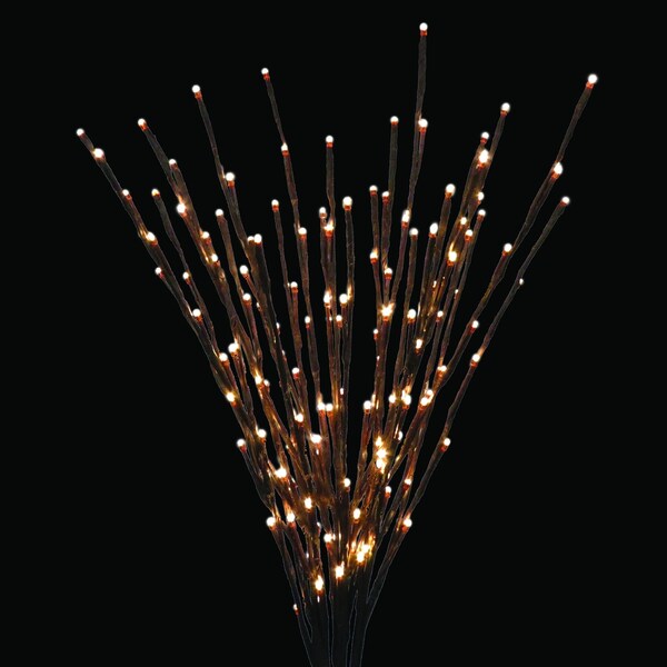 Living Accents White Iron 36 in. H Light Burst Outdoor Decoration